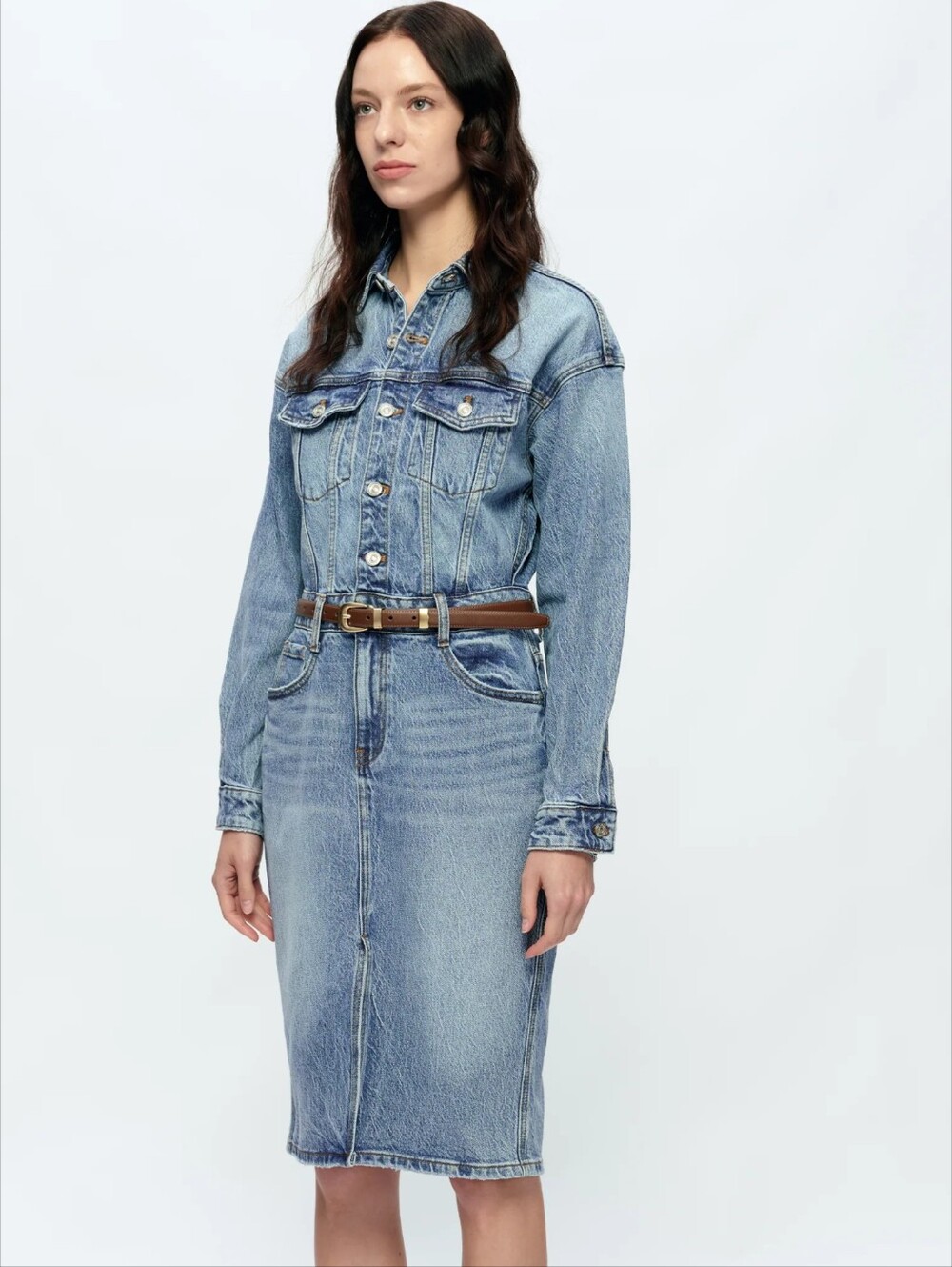 NWT Bayeas Denim Dress